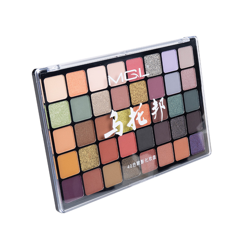 Paleta de sombras de ojos clásica de 40 colores