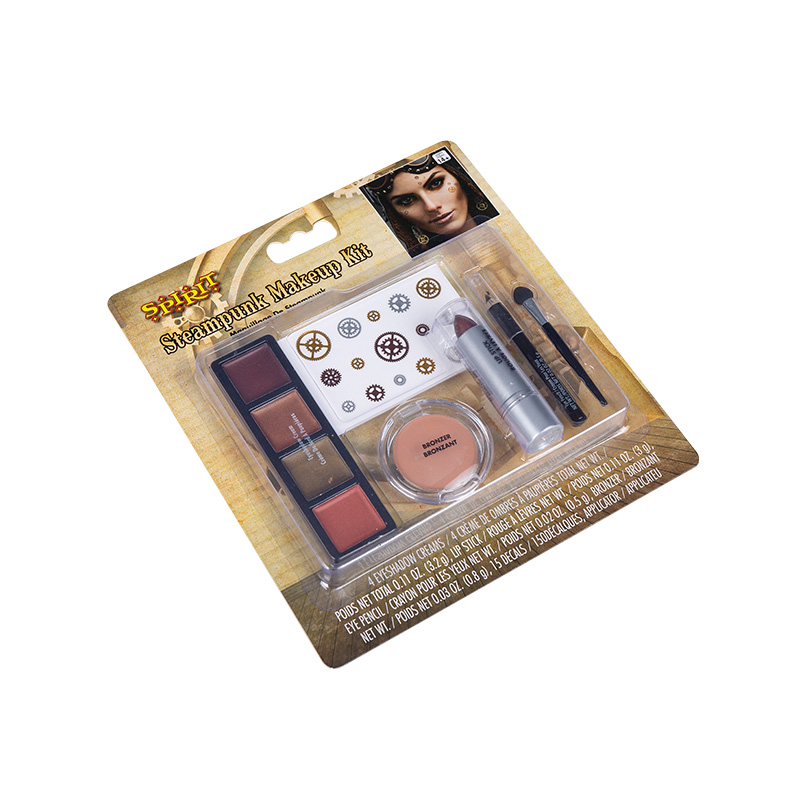 Juego de maquillaje de halloween, Juego de maquillaje, Maquillaje de efectos especiales para adultos y niños, Varias cajas de maquillaje de vampiro para fiestas.